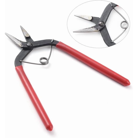 Carbon Steel Jewelry Pliers Short Chain Nose Pliers for Jewelry Making Wire Wrapping Jump Rings Making 125mm
