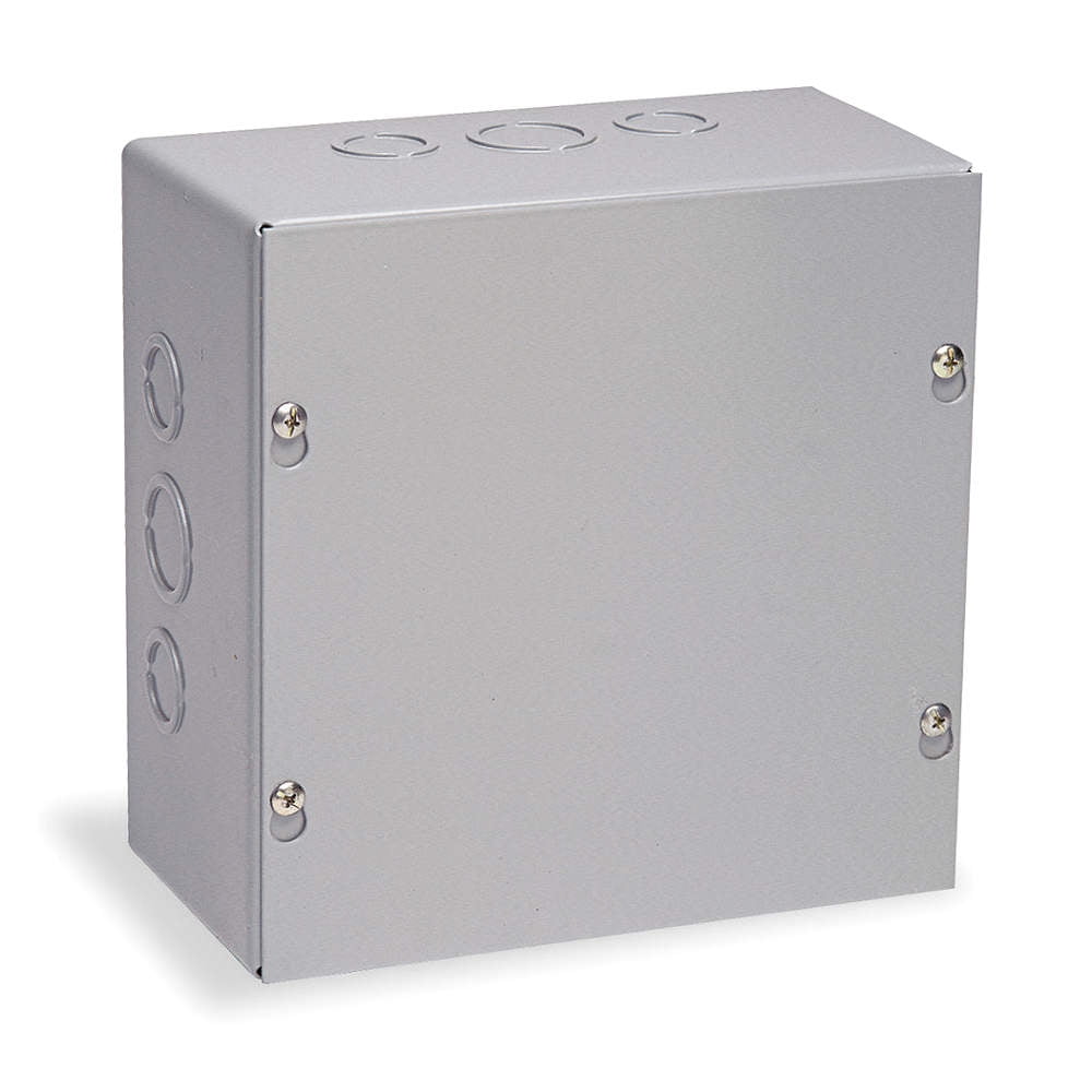 Carbon Steel Junction Box Enclosure,  8.00" Height,  6.00" Width,  6.00" Depth