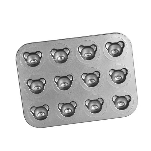 Carbon Steel Multi Mould Nonstick Coating Easy Releases Oven Baking Pan for Home Use