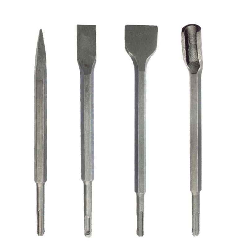 Carbon Steel Point Groove Gouge Flat Chisel Drill Bit For Concrete ...
