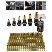 Carbon Steel Rivet Nut Tool Set, Hand Riveter Tool Accessories, M3-M12 Automotive Industrial Applications