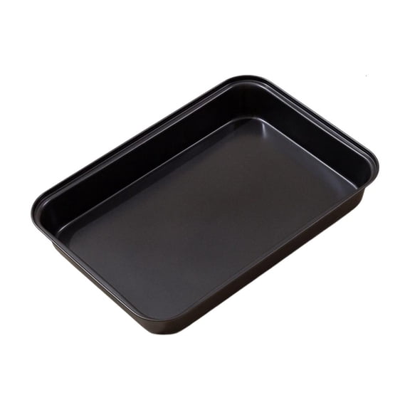 Carbon Steel Roasting Pan Nonstick Layer Deep Tray For Cake Bread And Casseroles
