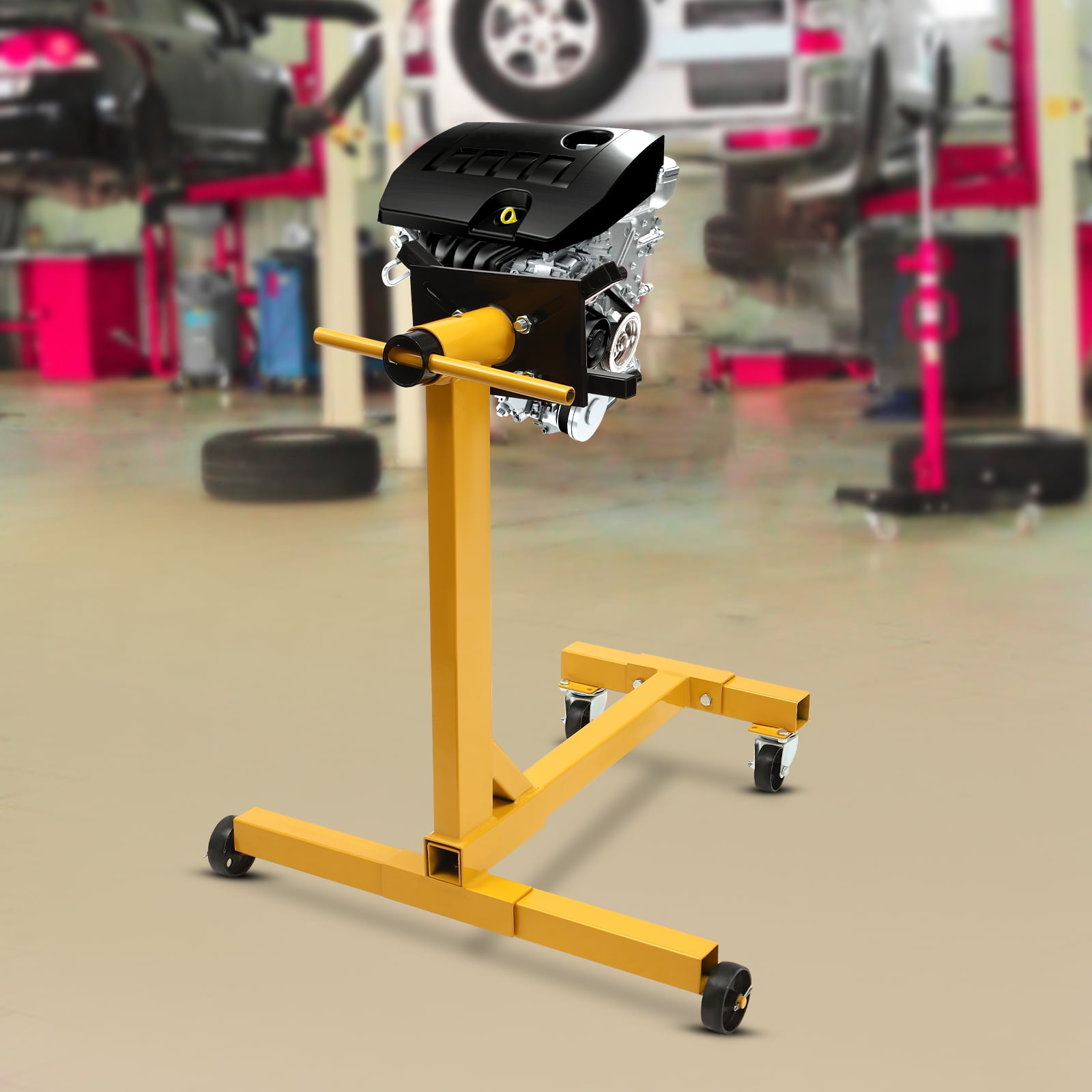 Carbon Steel Rotating Engine Stand w/ 360 Degree Rotating Head 1000 lbs ...