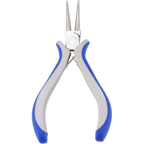 Carbon Steel Round Nose Pliers for Crafting and Repair Jewelry Making Supplies Ferronickel 5.8cmx12.5cm