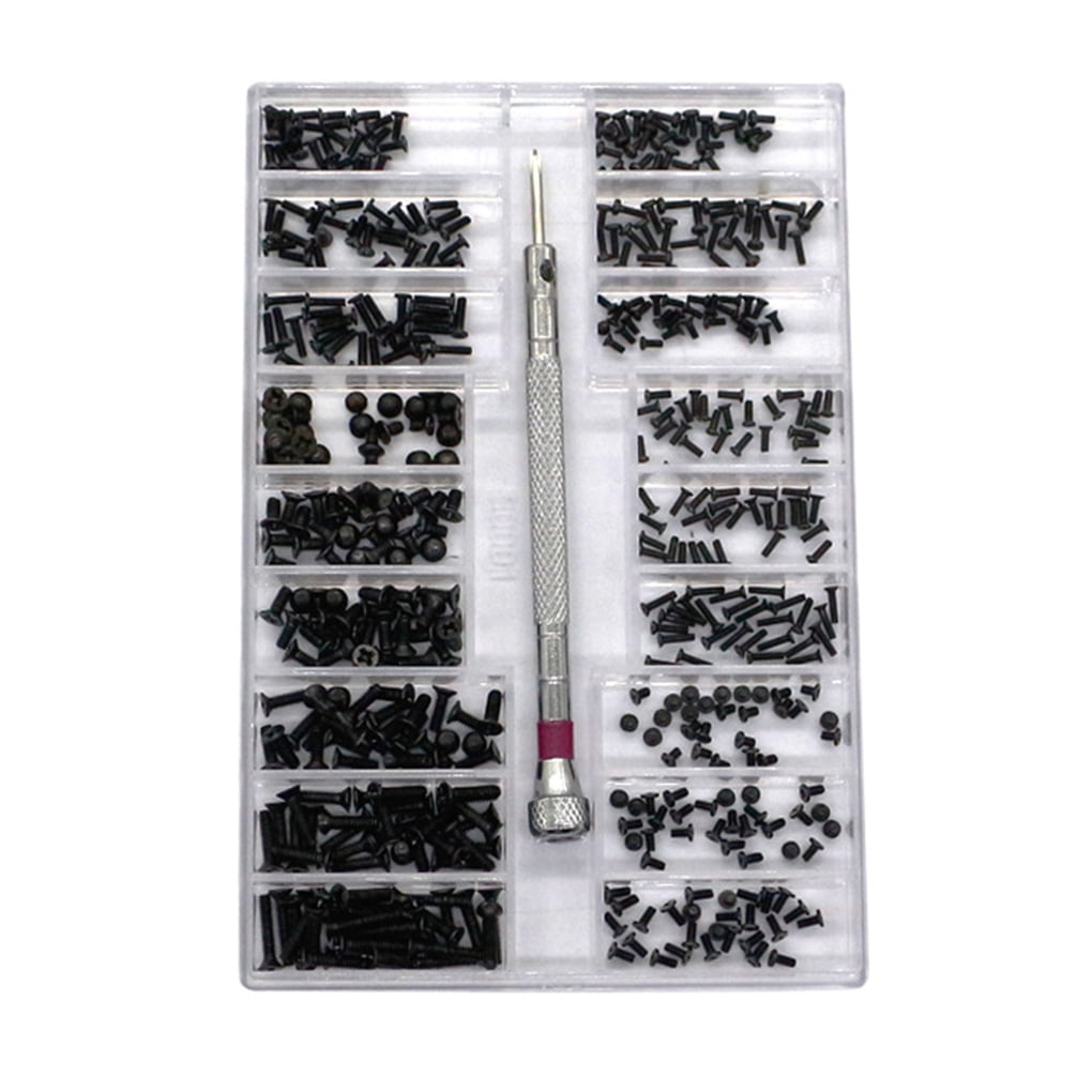 Carbon Steel Screws Eyeglass Sunglass Screws Repair Kit with