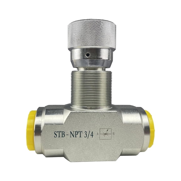 Carbon Steel Single Way Throttle Check Valves Replacement Hydraulic Flows Control Needle Valves For Hydraulic Oil