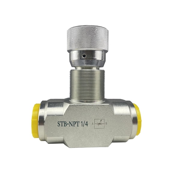 Carbon Steel Single Way Throttle Check Valves Replacement Hydraulic Flows Control Needle Valves For Hydraulic Oil