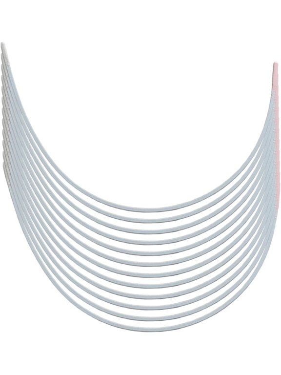 Carbon Steel Underwire for Bra, Underwire for Bras Replacement- 6 Pairs Heavy Gauge Bra Wires Replacement, Sewing Supplies for Cup Support