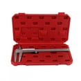 Carbon Steel Vernier Caliper Inner Micrometer Gauge Ruler for