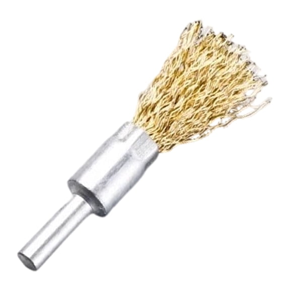 Carbon Steel Wire Brush for Drill Rust Removal Kit,Wire Wheels Metal Wool Brushes Drill Attachments for Metal Rust Removal,Corrosion and Scrubbing Surfaces,Rotary Tool Accessories(0.39 in)