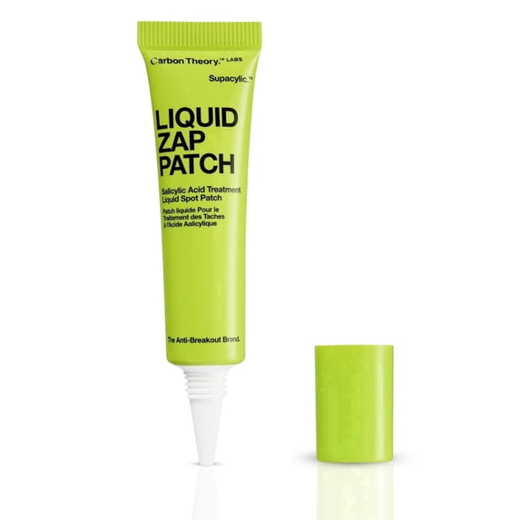 Carbon Theory ZAP Liquid Spot Patch with Salicylic Acid, On-the-Go Treatment for Blemishes, Spots and Redness, Lightweight, Invisible Formula, Ideal for Layering Under Makeup 15ml
