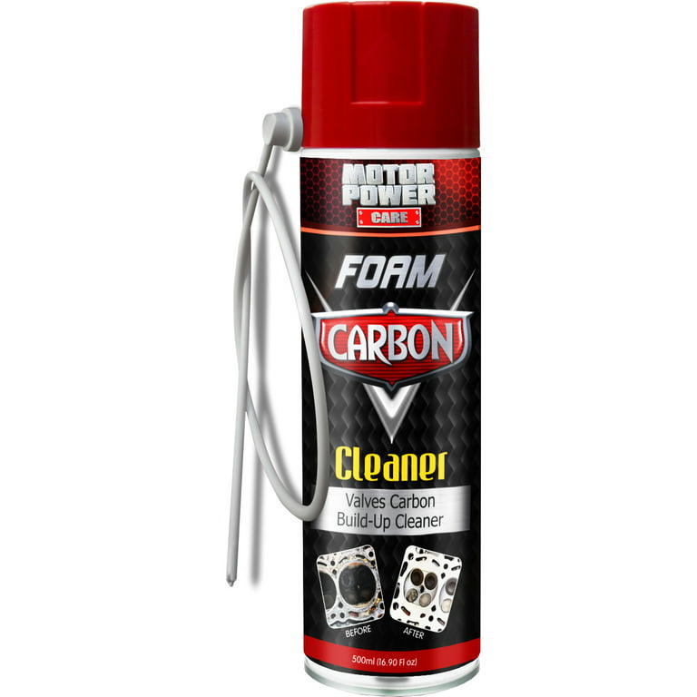 Carbon build-up valves cleaner, foam effective formula, cleans also EGR  turbo easy to use, not required disassembling high performance motorpower  care 