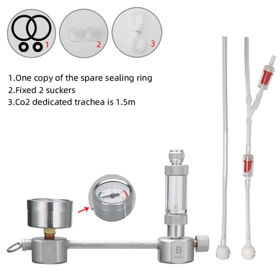 Carbon dioxide generator,With Bubble Counter Carbon Dioxide Check Valve Carbon Diy Co2 Kit Bubble Counter Check Counter Check Valve Co2 Kit Co2 2 Kit 2 Kit 2 With Diy 2 Kit Decoe Qinquan Pls