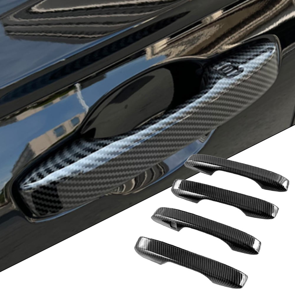 Gloss Black Door Handle Cover Trim For Honda Accord 10th Gen 2018-2022 (Set Of 4)