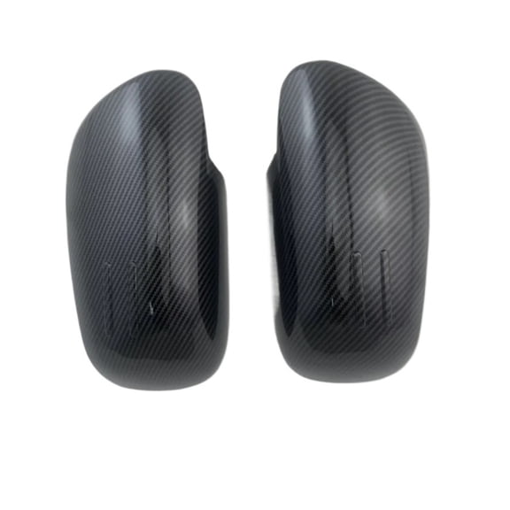 Carbon fiber style side mirror caps For Toyota yaris vios Corolla Side door mirror housing car styling 2005-2011