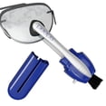 thumbnail image 1 of Peeps Glasses Cleaner - for Eyeglasses, Reading Glasses, and More - Lens Cleaner With Carbon Microfiber Tech - Injected Blue - 1 Count, 1 of 7