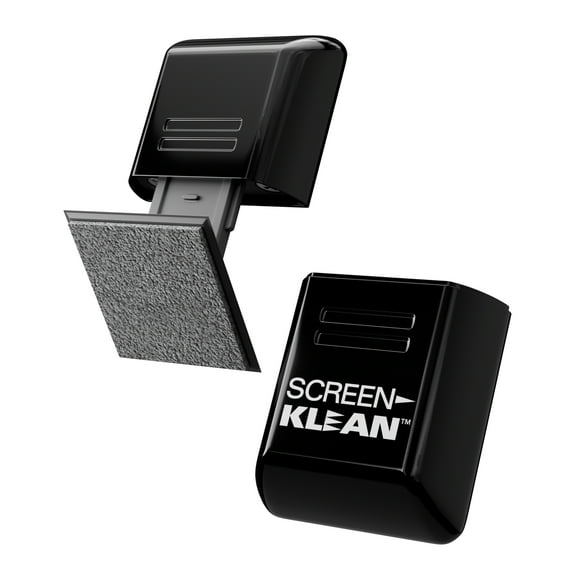 CarbonKlean ScreenKlean Tablet Screen Cleaner - Compatible with iPad, Android Tablet, & Amazon Tablet - With Carbon Microfiber Tech - Injected Black - 1 Count