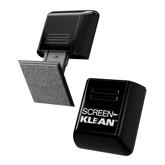CarbonKlean ScreenKlean Tablet Screen Cleaner - Compatible with iPad, Android Tablet, & Amazon Tablet - With Carbon Microfiber Tech - Injected Black - 1 Count