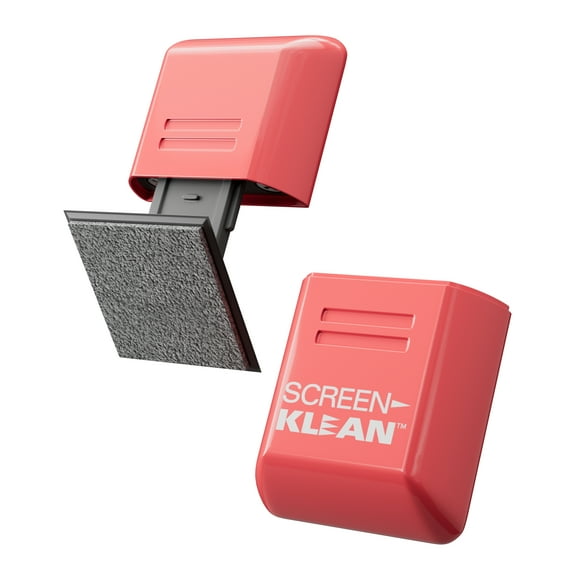 CarbonKlean ScreenKlean Tablet Screen Cleaner - Compatible with iPad, Android Tablet, & Amazon Tablet - With Carbon Microfiber Tech - Injected Pink - 1 Count