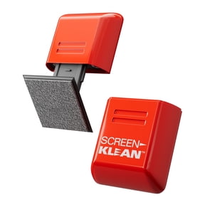 ScreenKlean Tablet Screen Cleaner - Reusable & Portable Streak-Free Touchscreen Cleaner - Carbon Microfiber Technology for iPad, Android, & Amazon Tablets & Devices - Injected Red - 1 Count