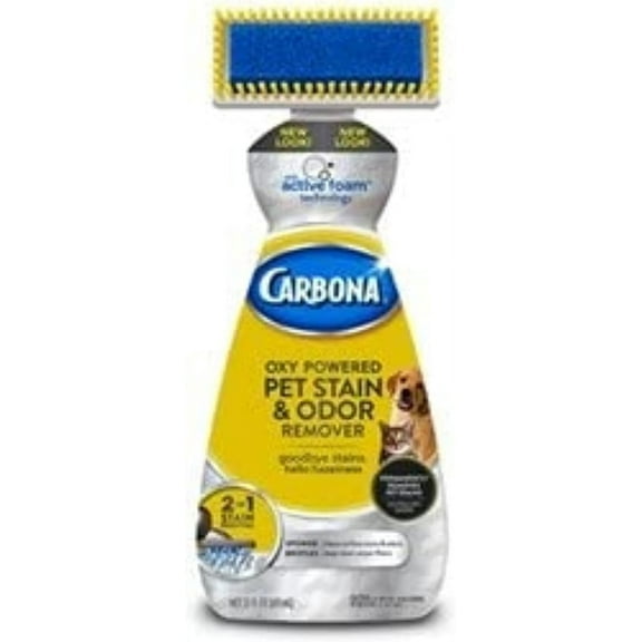 Carbona 2 in 1 Oxy-Powered Pet Stain Remover - Oxy Power Foam Spray - 22 fl oz