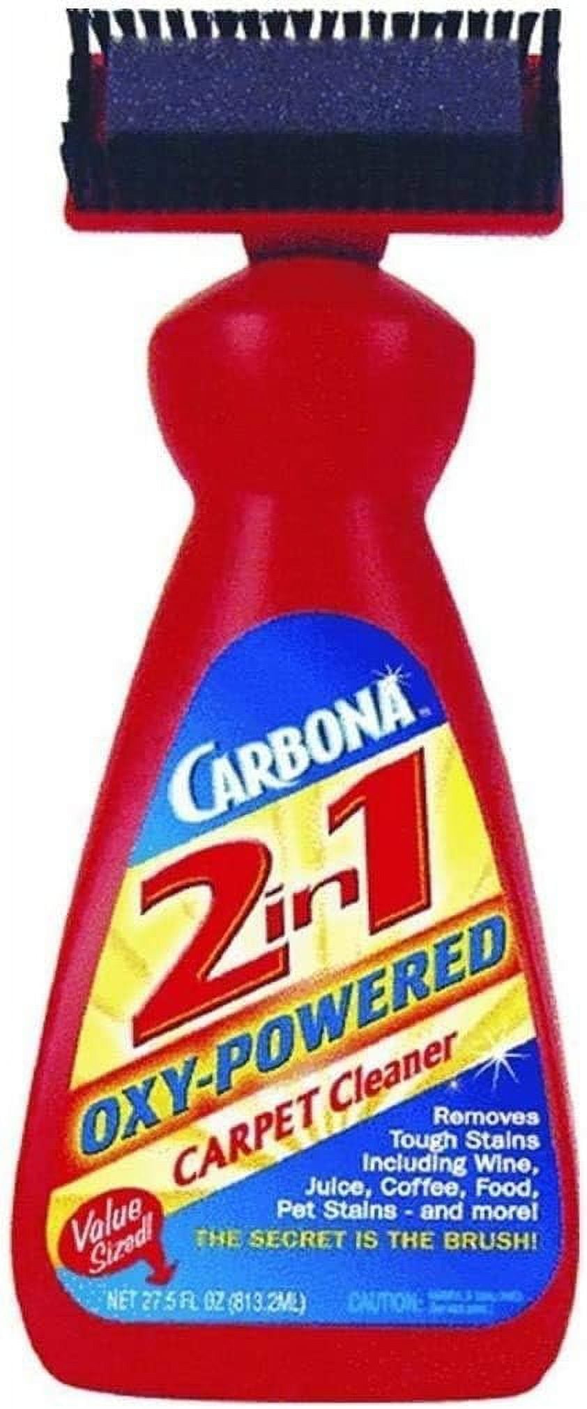 Carbona Oxy-Powered 2-in-1 Carpet Cleaner, 27.5 Ounces - Pack of 2