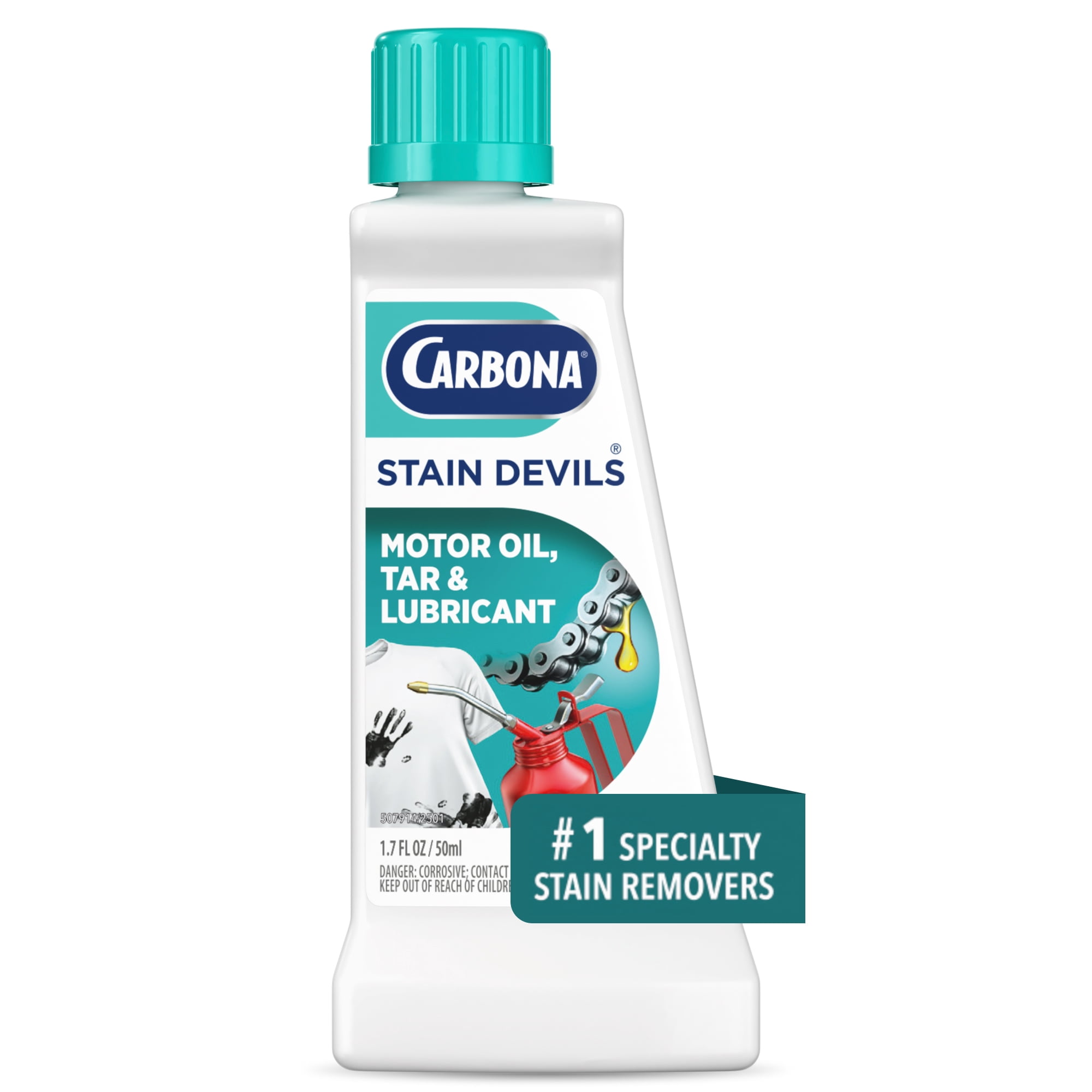 Carbona, Stain Devils, Motor Oil Tar and Lubricants, 1.7 fl oz