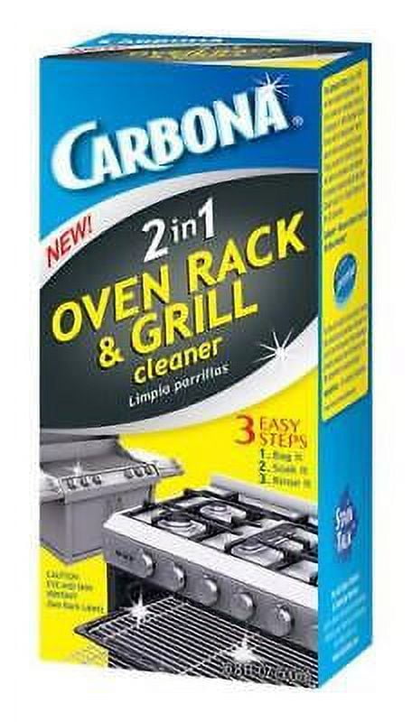 Carbona Stainless Steel 2-In-1 Liquid Oven Rack and Grill Cleaner ...