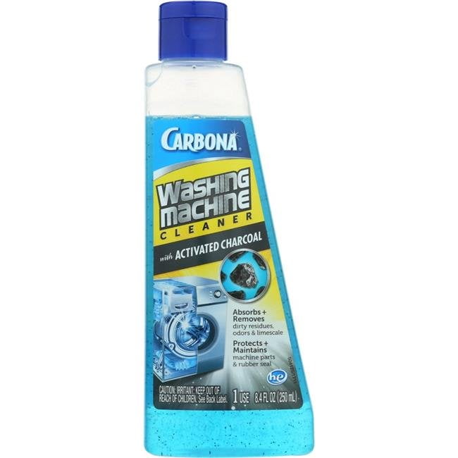 Carbona Washing Machine Cleaner with Activated Charcoal, 8.4 Fl Oz