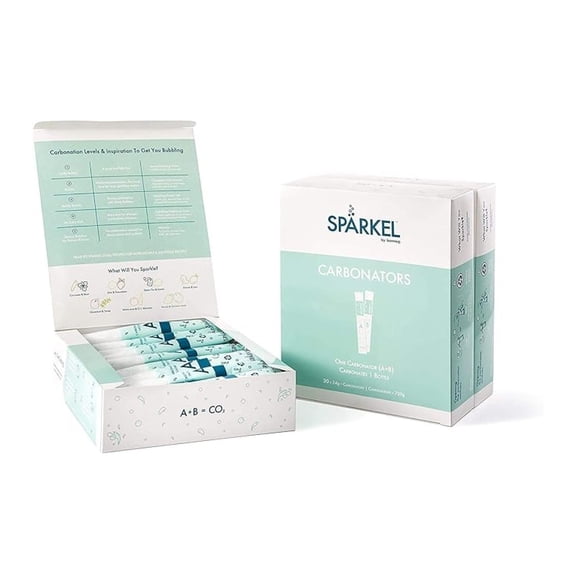 Carbonator 90-Pack (3 x Carbonator 30-Packs) - ForSystem Sparkling Water and Soda Maker