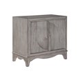 thumbnail image 1 of Carbondale Gray Transitional Two Door Wood Cabinet, 1 of 6
