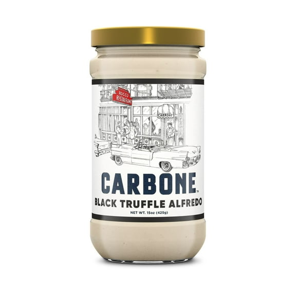 Carbone Black Truffle Alfredo Pasta Sauce, 15 oz