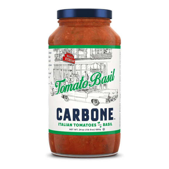 Carbone Fine Food Tomato Basil Pasta Sauce Made with Italian Tomatoes, 24 oz