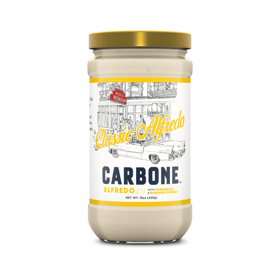 Carbone Fine Foods Alfredo Sauce, 15 oz