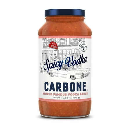 Carbone Fine Foods Spicy Vodka Sauce, 24 oz