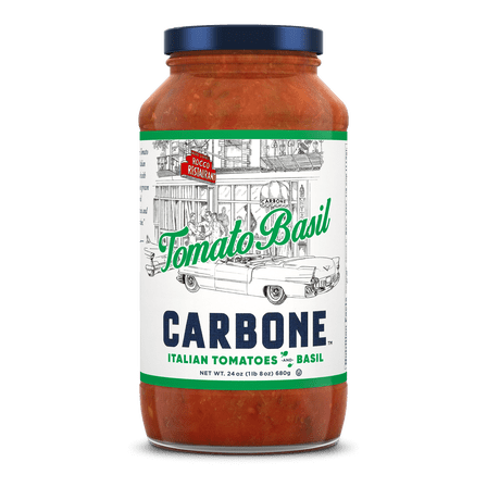 Carbone Fine Foods Tomato Basil Sauce, 24 oz