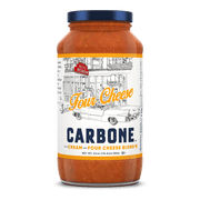 Carbone Fine Food Four Cheese Pasta Sauce Made with Italian Tomatoes, 24 oz