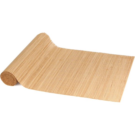 Carbonized Bamboo Matchstick Natural Table Runner, Home Dcor, 1 Piece