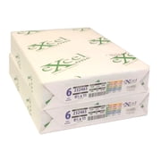 Carbonless 6-Part Rvs Paper, 8.5 x 11" 232465-Two 2 Reams