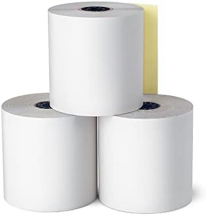 Carbonless Paper Rolls, 3Inch W X 85Ft, 10/Pack