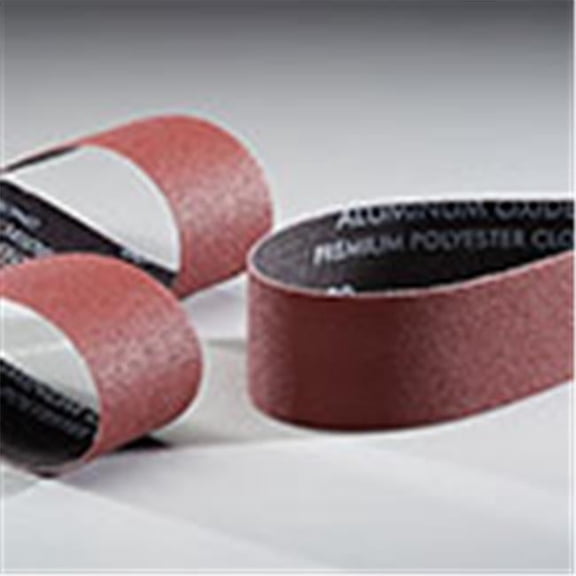 Carborundum Aluminum Oxide Narrow Belts- Grading P50 - 2 x 48 in.