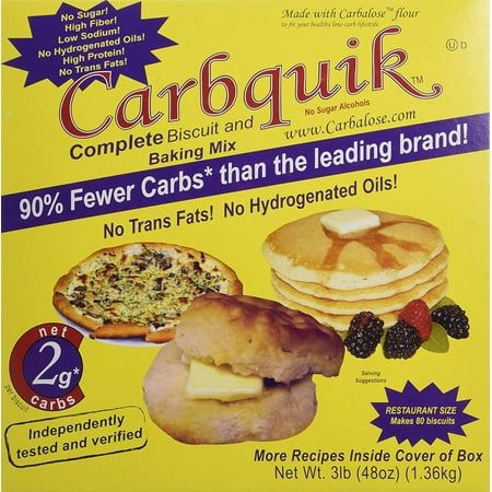 Carbquik Baking Biscuit Mix 48 Oz - 3 Pack