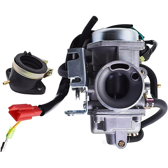 Carburetor 16100-KS4-759 Replacement for Helix CN250 Elite CH250 Carb with Intake Holder Boot