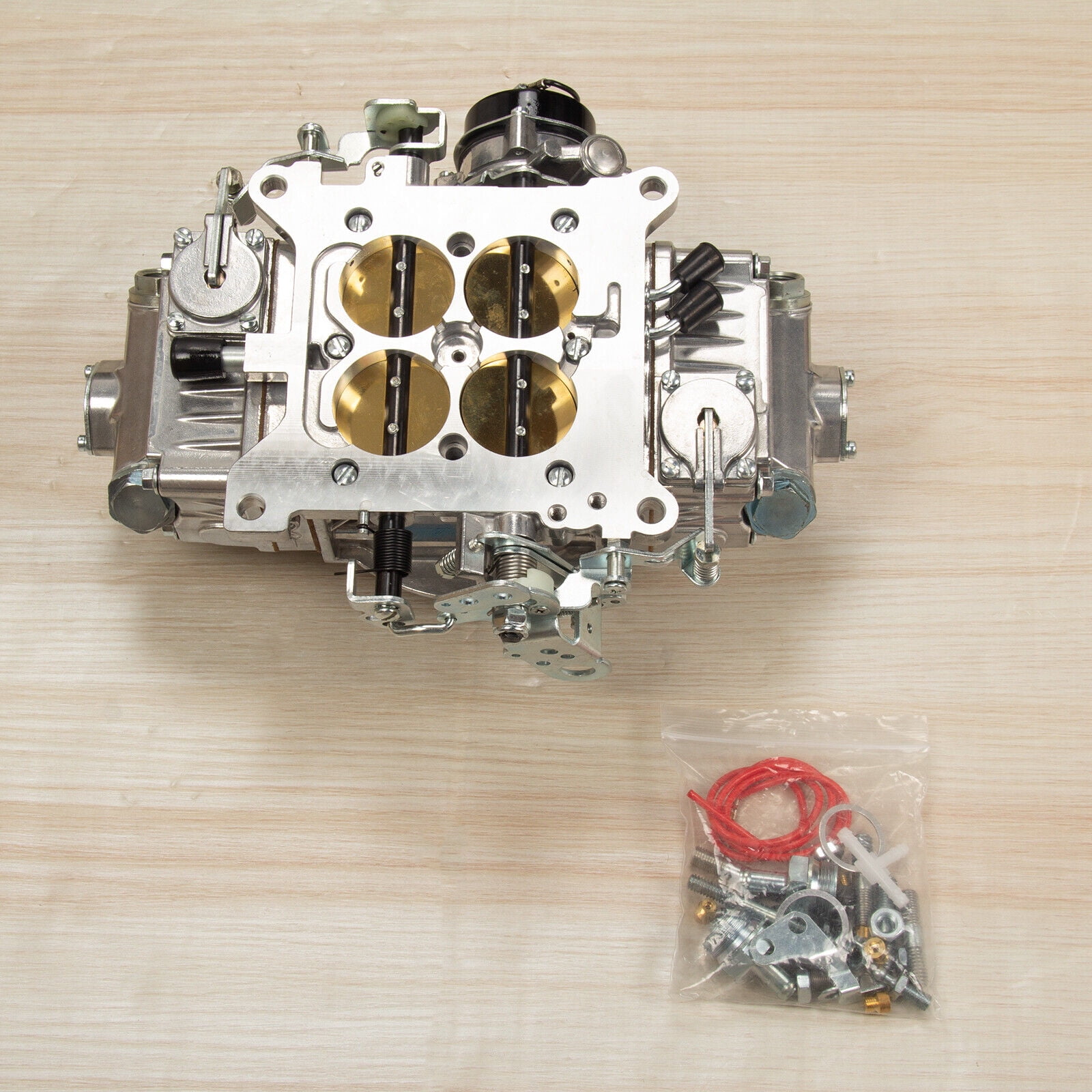 650 Carb Double-Pumper Carburetor Electric Choke 4 Barrel 650 CFM Brawler BR -67255 NEW Fitech Fuel Injection System Kit