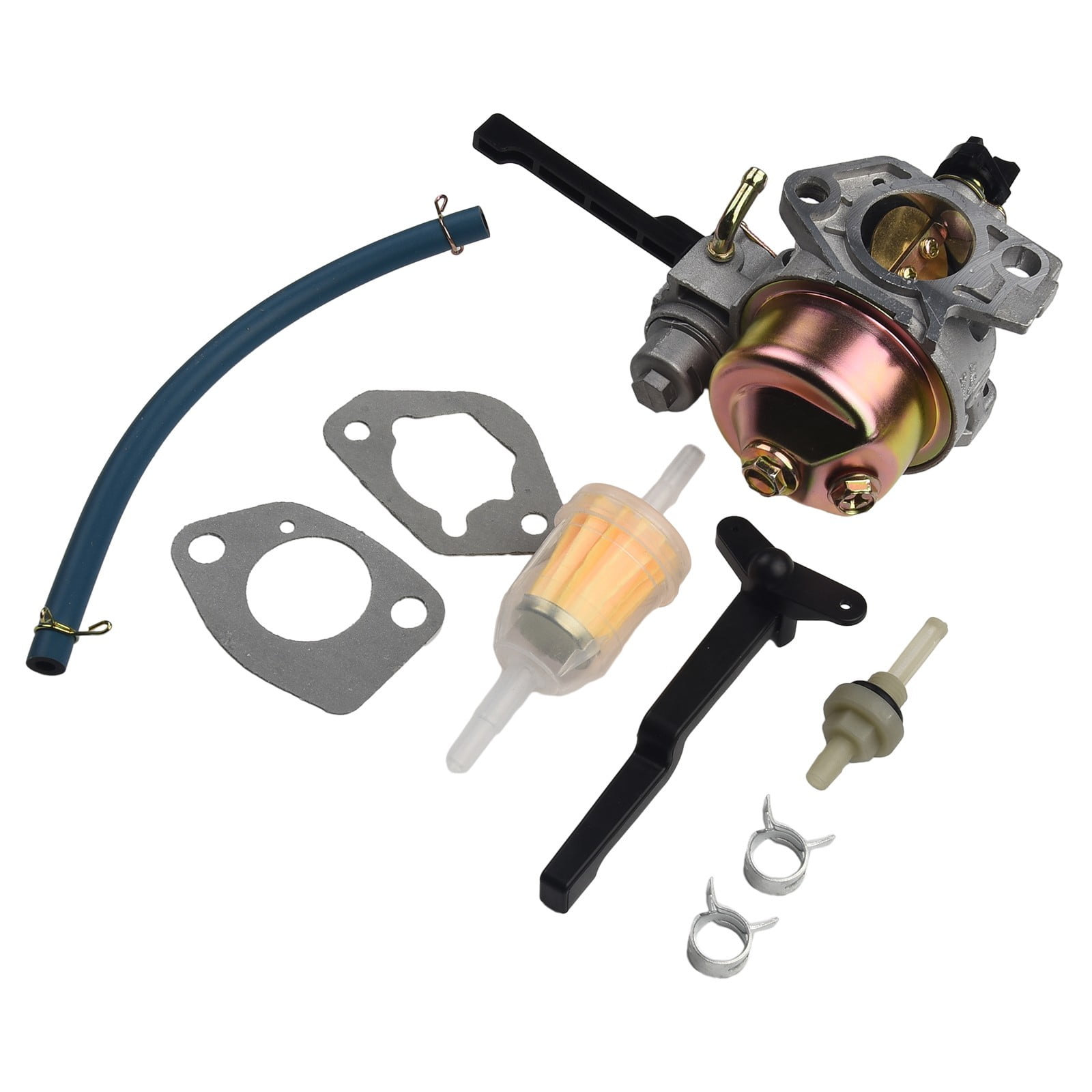 Carburetor for 420CC CH440 14HP Pro CH395 Engine 17-853-05-S 9.5HP 277cc Metal Replacement PartDurable Lawn Mower Accessory with Fuel Filter Gaskets Clips