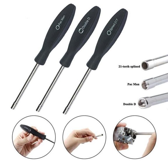 Carburetor Adjusting Screwdriver Set 3 Pcs, Tune Up Adjustment Tool Kit
