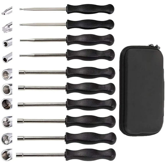 Carburetor Adjusting Tool Set 10-Piece Carburetor Adjusting Tool Screwdriver Set For Common 2-Cycle Carburetor Adjusting Tool For Small Engines Carburetor Adjusting Tool