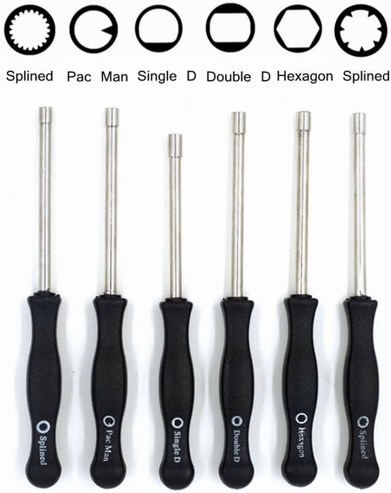 PACMAN Carb Driver Set, 6pcs Carburetor Adjustment Tool for 2Stroke