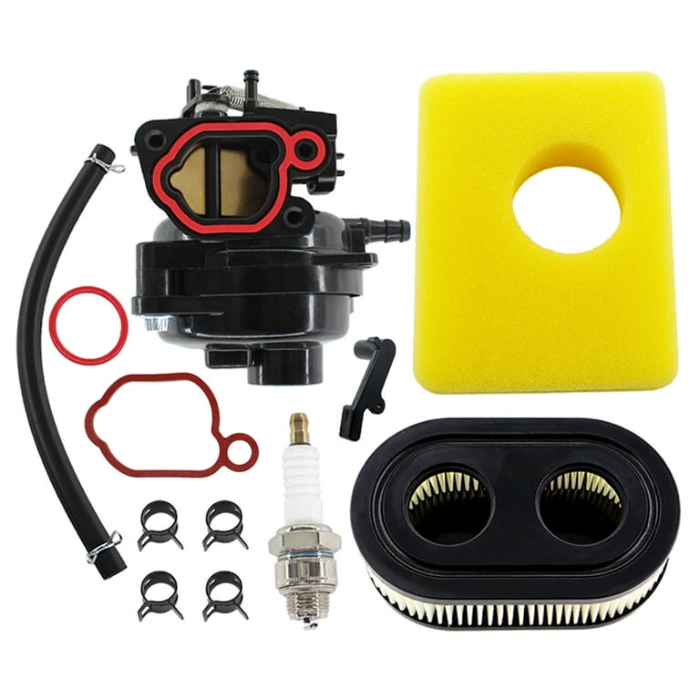 Carburetor Air Filter Kit for Troy Bilt TB230 Toro Craftsman Mowers Includes Spark Plug Fuel Line Clamps Walmart