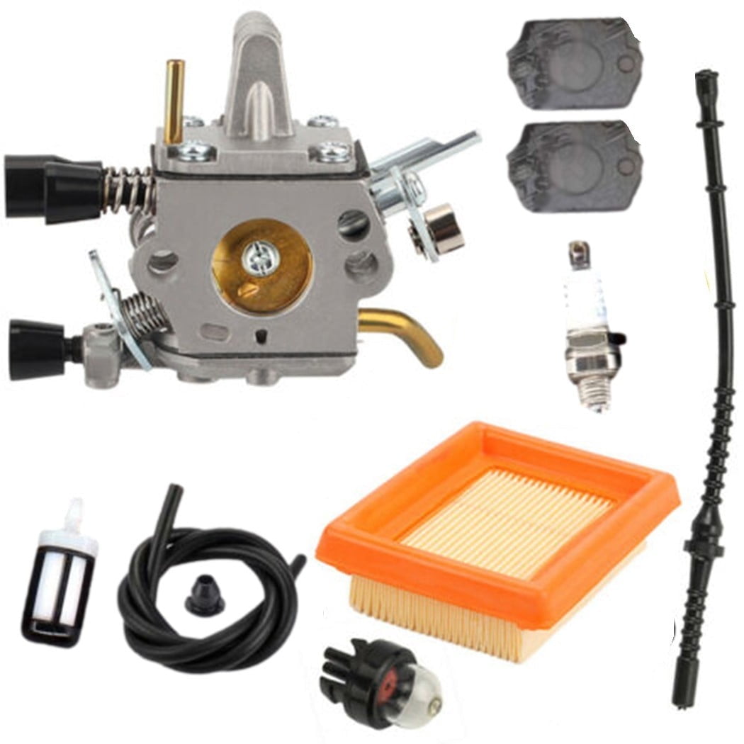 IWBR FS120 SILENZIATORE ADATTO For STIHL FS200 FS250 FS300 HT250 SP200 STRIMMER DECESPUGLIATORI MARMITTA DI SCARICO TRIMMER SILENZIATORE Di RICAMBIO 41341400606 (Color : Newer Style